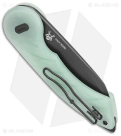 Fox Knives Exclusive Radius Folding Knife Natural G-10 (2.9" Black M390) -Fox Knives Fox Knives Radius Folding Knife Natural G 10 Black BHQ 124057 jr side