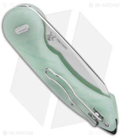 Fox Knives Exclusive Radius Folding Knife Natural G-10 (2.9" Satin M390) -Fox Knives Fox Knives Radius Folding Knife Natural G 10 Satin BHQ 124058 jr side