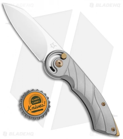 Fox Knives Radius Folding Knife Titanium (3" Satin M390) FX-550 TI 4 Fox Knives Radius Folding Knife Titanium (3" Satin M390) FX-550 TI - Image 4