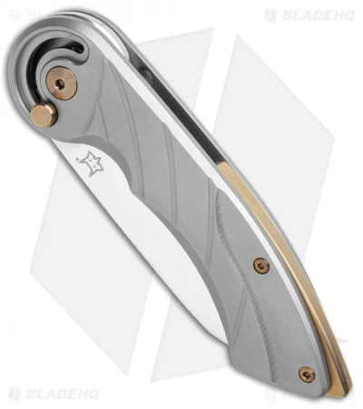 Fox Knives Radius Folding Knife Titanium (3" Satin M390) FX-550 TI 2 Fox Knives Radius Folding Knife Titanium (3" Satin M390) FX-550 TI - Image 2