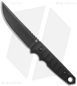 Fox Knives Ryu Fixed Blade Knife Black G-10 (5.3" Black) 02FX744