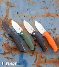Fox Knives TUR Liner Lock Knife Carbon Fiber (2.8" Black) FX-528 B -Fox Knives Fox Knives TUR Liner Lock Knife Orange G 10 Satin FX 523 OR web 2