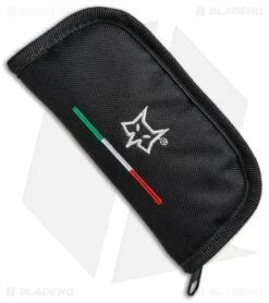 Fox Knives Terzuola Liner Lock Knife Black G-10 (3.5" Black) FX-515 -Fox Knives Fox Knives Terzuola LL Black G 10 Black 01FX041 BHQ 52270 jr case