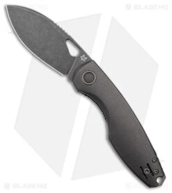 Fox Knives Vox Chilin F8 Liner Lock Knife Black Titanium (3.2" PVD SW)