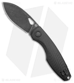 Fox Knives Vox Chilin F8 Liner Lock Knife CF (3.2" Black PVD) FX-530 CFDSW