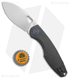Fox Knives Vox Chilin F8 Liner Lock Knife Carbon Fiber (3.2" Satin) FX-530 CF -Fox Knives Fox Knives Vox Chillin F8 LL CF SW BHQ 123130 jr bottltecap