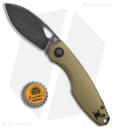 Fox Knives Vox Chilin F8 Liner Lock Knife OD Green Aluminum (3.2" PTFE SW) 4 Fox Knives Vox Chilin F8 Liner Lock Knife OD Green Aluminum (3.2" PTFE SW) - Image 4