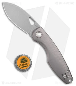 Fox Knives Vox Chilin F8 Liner Lock Knife Titanium (3.2" SW) FX-530 TIASW -Fox Knives Fox Knives Vox Chillin F8 LL Ti SW BHQ 123133 jr bottlecap