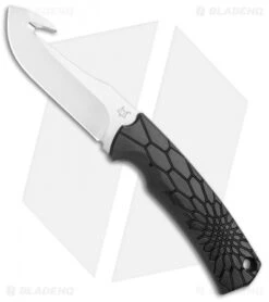 Fox Knives Vox Core Skinner Fixed Blade Knife Black (4" Satin) 02FX733