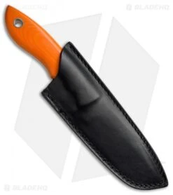 Fox Knives Vox Njall Fixed Blade Knife Orange G-10 (4.25" Satin) FX-511 OR -Fox Knives Fox Knives Vox Njall Orange G 10 FOX511OR BHQ 47637 jr sheath