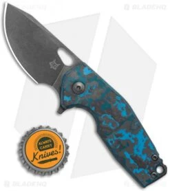 Fox Knives Vox Limited Suru Frame Lock Knife Arctic Storm CF (2.3" BSW) -Fox Knives Fox Knives Vox Suru FL Arctic Storm CF BSW BHQ 121560 jr bottlecap