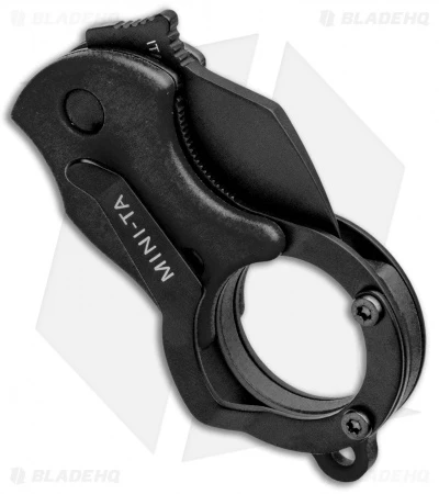 Fox Knives Mini-TA Liner Lock Karambit Knife Black (1" Black) FX-536B 3 Fox Knives Mini-TA Liner Lock Karambit Knife Black (1" Black) FX-536B - Image 3