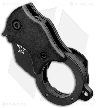 Fox Knives Mini-TA Liner Lock Karambit Knife Black (1" Black) FX-536B 2 Fox Knives Mini-TA Liner Lock Karambit Knife Black (1" Black) FX-536B - Image 2