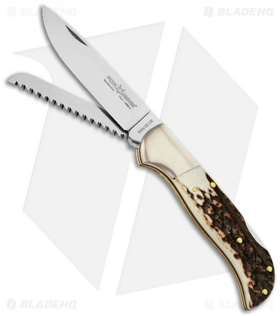 Fox Knives Multi-Hunter 2 Lockback Knife Stag (4.5" Satin) 1 Fox Knives Multi-Hunter 2 Lockback Knife Stag (4.5" Satin)