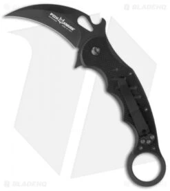 Fox Knives Karambit Folder Knife Black G-10 (3.1" Black) 479