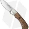 Fox Knives 594 Silver Collection Lockback Knife Palissander Wood (3" Satin)