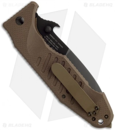 Fox Knives Col Moschin Delta Spec Ops Knife (4.25" Black Serr) FX-SOK09CM01E 2 Fox Knives Col Moschin Delta Spec Ops Knife (4.25" Black Serr) FX-SOK09CM01E - Image 2