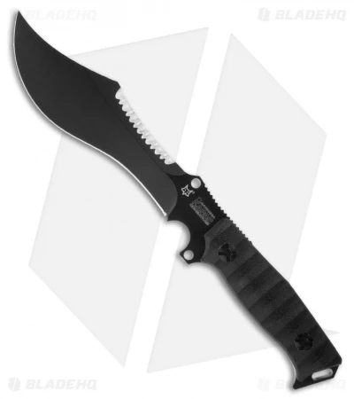 Fox Knives Israeli Tracker Kapap Fixed Blade Knife W/ Kit (7.5" Black) FX-602 1 Fox Knives Israeli Tracker Kapap Fixed Blade Knife W/ Kit (7.5" Black) FX-602