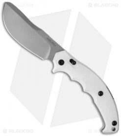 Fox Knives Aruru Folder Lockback Knife White HPL (4.25" Bead Blast) FX-506W