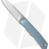 Fox Knives Terzuola Frame Lock Knife Blue Titanium (3.4" Stonewash) FX-525 TI BL