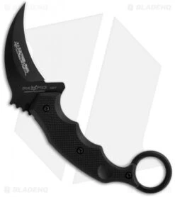 Fox Knives Kuku Hanuman Fighting Karambit Fixed Blade Knife (3" Black) 636T 4 Fox Knives Kuku Hanuman Fighting Karambit Fixed Blade Knife (3" Black) 636T -Fox Knives fox fx 636t cq 2 black back