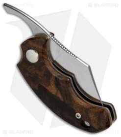 Fox Knives Dragotac "Piemontes" Slim Friction Folder Knife (1.6" Satin) -Fox Knives fox knives bastinelli dragontac piemontes slim fx 519 zw BHQ 36585 dl side