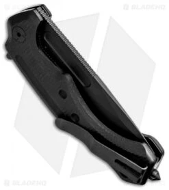 Fox Knives Desert Fox Liner Lock Knife Black G-10 (3.6" Black) FX-520 -Fox Knives fox knives desertfox black fx 520 BHQ 36588 dl side