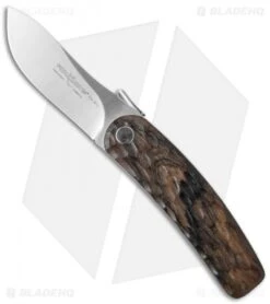 Fox Knives Rhino Liner Lock Knife Zircote Wood (3.375" Satin) FX-R10