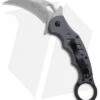 Fox Knives Karambit Folder Knife Gray Aluminum (3.2" Bead Blast) 478