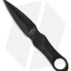 Fox Knives Large U.T.K. Undercover Dagger Tactical Knife (4" Black)