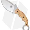 Fox Knives Parong Hunting Karambit Knife W/ Olivewood (3.75" Plain) FX-637OL