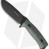 Fox Knives Pro-Hunter Fixed Blade Knife Micarta (4.375" Black) FX-131 MGT