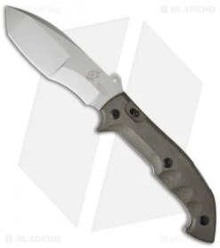 Fox Knives Tracker "Meskwaki" Folding Knife Micarta (5.5" Bead Blast) FX-500
