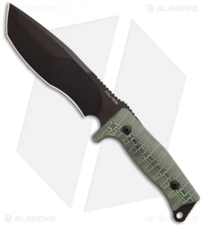Fox Knives Trapper Fixed Blade Knife (6.7" Black) FX-132 MGT 1 Fox Knives Trapper Fixed Blade Knife (6.7" Black) FX-132 MGT